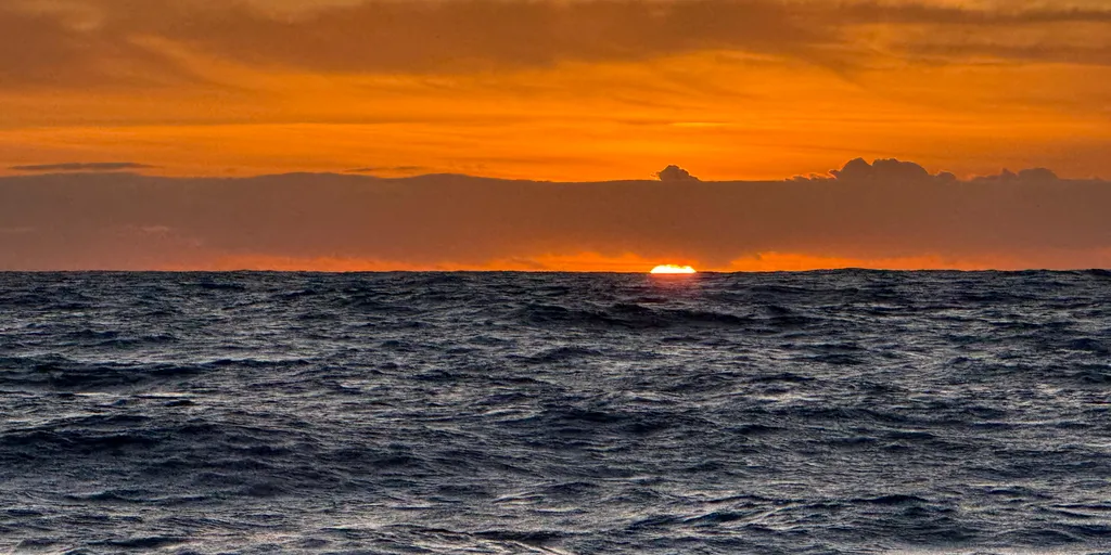 RACE, FEBRUARY 17, 2024 : Photo sent from the boat Singchain Team Haikou during the Vendee Globe sailing race on February 17, 2024. (Photo by skipper Jingkun Xu)