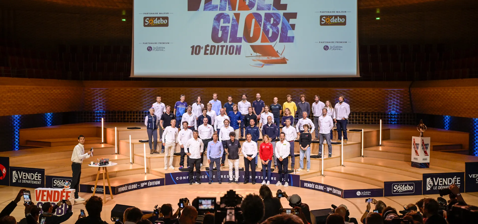 Conférence de presse Vendée Globe 2024