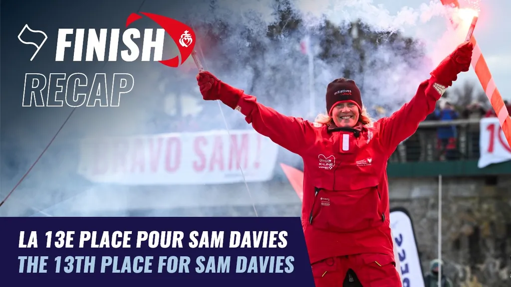 Sam Davies à la 13e place de la course | Finish recap | Vendée Globe 2024