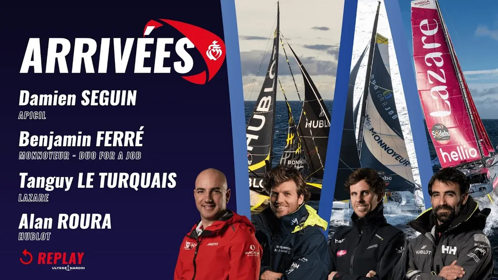 Arrivées de Benjamin Ferré, Alan Roura & Tanguy Le Turquais