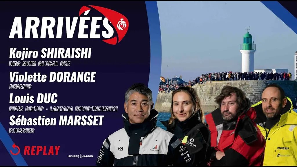 Arrivées de Kojiro Shiraishi, Violette Dorange, Louis Duc et Sébastien Marsset