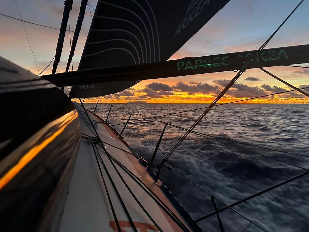 À bord de PAPREC ARKÉA (Yoann Richomme) 