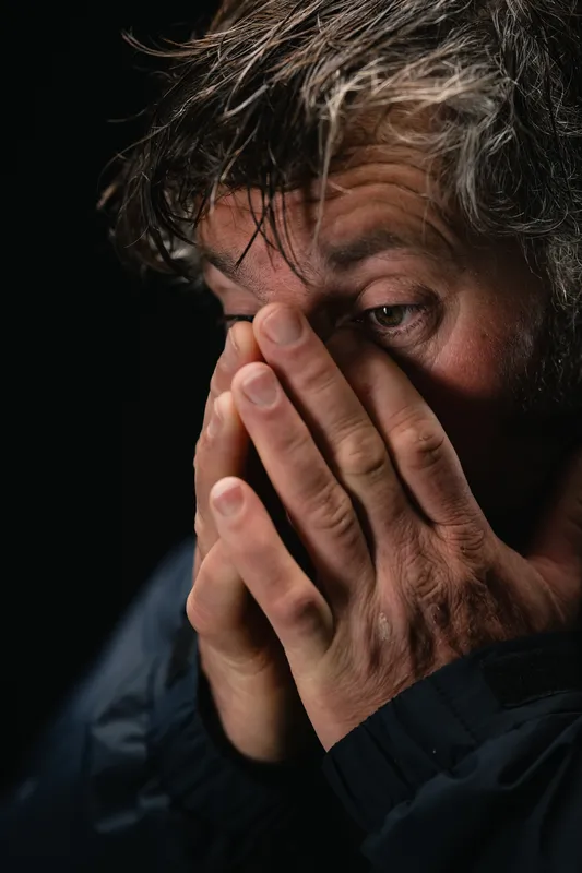 LES SABLES D'OLONNE, FRANCE - FEBRUARY 09, 2025 : Fives Group - Lantana Environnement skipper Louis Duc (FRA) is photographed in studio after taking 26th place in the Vendee Globe, on February 09, 2025 in Les Sables d'Olonne, France - (Photo by Jean-Louis Carli / Alea)