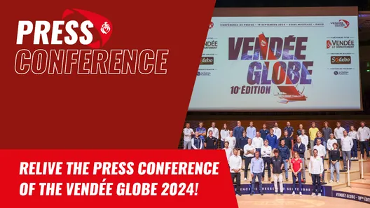 Relive the press conference live | Vendée Globe 2024