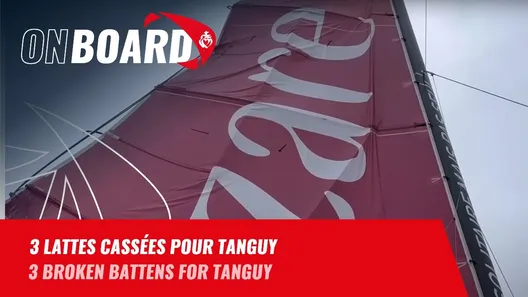 3 lattes cassées pour Tanguy Le Turquais | Vendée Globe 2024