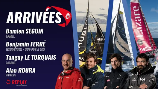 Arrivées de Benjamin Ferré, Alan Roura & Tanguy Le Turquais