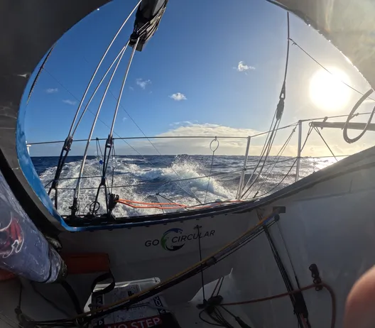 LE 15 NOVEMBRE 2024 : Photo envoyée depuis le bateau HOLCIM - PRB lors de la course à la voile du Vendée Globe le 15 novembre 2024. (Photo du skipper Nicolas Lunven)