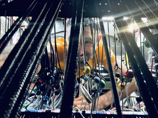 LE 17 NOVEMBRE 2024 : Photo envoyée depuis le bateau Hublot lors de la course à la voile du Vendée Globe le 17 novembre 2024. (Photo du skipper Alan Roura)