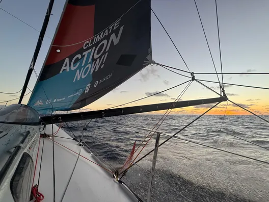 COURSE, 19 NOVEMBRE 2024 : Photo envoyée depuis le bateau Malizia - Seaexplorer lors de la course à la voile du Vendée Globe le 19 novembre 2024. (Photo du skipper Boris Herrmann)