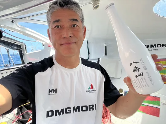 23 NOVEMBRE 2024 : Photo envoyée depuis le bateau DMG MORI Global One lors de la course à la voile du Vendée Globe le 23 novembre 2024. (Photo du skipper Kojiro Shiraishi)