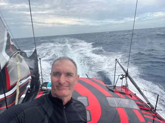 28 NOVEMBRE 2024 : Photo envoyée depuis le bateau Charal lors de la course à la voile du Vendée Globe le 28 novembre 2024. (Photo du skipper Jérémie Beyou)