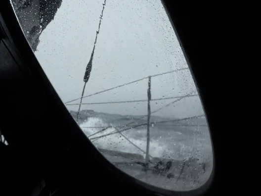 RACE, DECEMBER 01, 2024 : Photo sent from the boat GUYOT Environnement - Water Family during the Vendee Globe sailing race on December 01, 2024. (Photo by skipper Benjamin Dutreux)