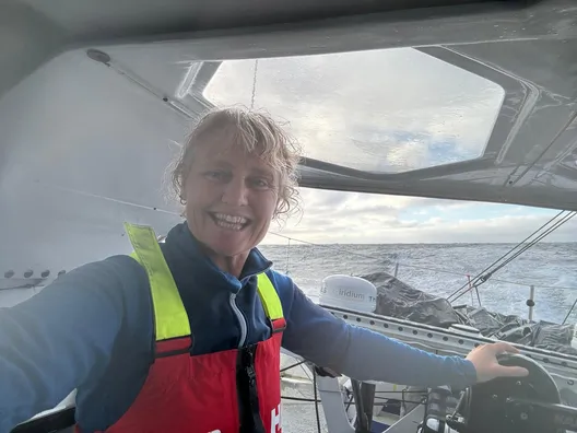 RACE, DECEMBER 02, 2024 : Photo sent from the boat Medallia during the Vendee Globe sailing race on December 02, 2024. (Photo by skipper Pip Hare)
