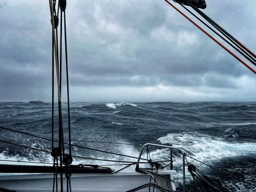 COURSE, 04 DÉCEMBRE 2024 : Photo envoyée depuis le bateau VULNERABLE SG lors de la course à la voile du Vendée Globe le 04 décembre 2024. (Photo du skipper Sam Goodchild)