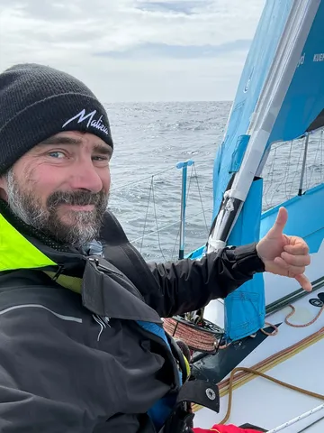 COURSE, 06 DÉCEMBRE 2024 : Photo envoyée depuis le bateau Malizia - Seaexplorer lors de la course à la voile du Vendée Globe le 06 décembre 2024. (Photo du skipper Boris Herrmann)