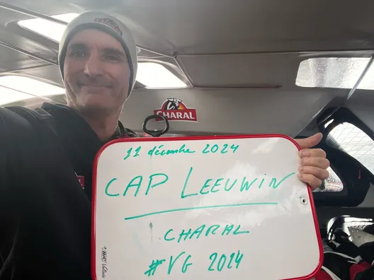 RACE, DECEMBER 11, 2024 : Photo sent from the boat Charal during the Vendee Globe sailing race on December 11, 2024. (Photo by skipper Jérémie Beyou)
Cape Leeuwin