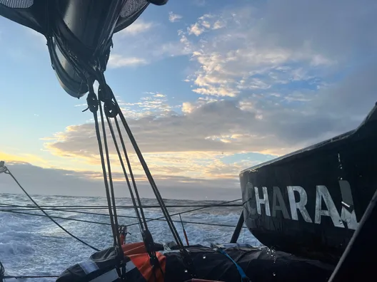 RACE, DECEMBER 15, 2024 : Photo sent from the boat Charal during the Vendee Globe sailing race on December 15, 2024. (Photo by skipper Jérémie Beyou)