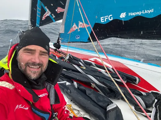 RACE, DECEMBER 22, 2024 : Photo sent from the boat Malizia - Seaexplorer during the Vendee Globe sailing race on December 22, 2024. (Photo by skipper Boris Herrmann)