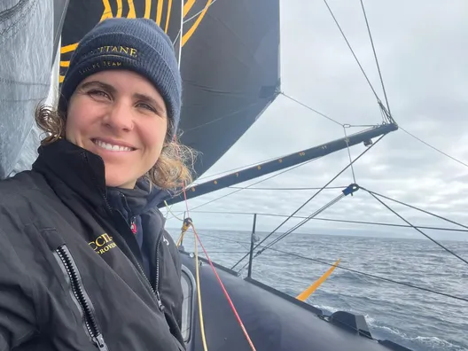 RACE, JANUARY 03, 2025 : Photo sent from the boat L’Occitane en Provence during the Vendee Globe sailing race on January 03, 2025. (Photo by skipper Clarisse Crémer)