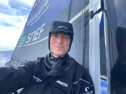 RACE, JANUARY 11, 2025 : Photo sent from the boat TeamWork - Team Snef during the Vendee Globe sailing race on January 11, 2025 - (Photo by skipper Justine Mettraux)