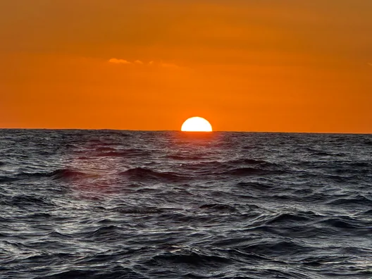 RACE, JANUARY 19, 2024 : Photo sent from the boat Singchain Team Haikou during the Vendee Globe sailing race on January 19, 2024. (Photo by skipper Jingkun Xu)