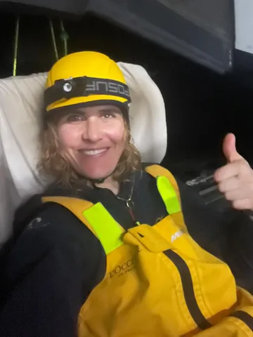 RACE, JANUARY 26, 2025 : Photo sent from the boat L’Occitane en Provence during the Vendee Globe sailing race on January 26, 2025. (Photo by skipper Clarisse Crémer)