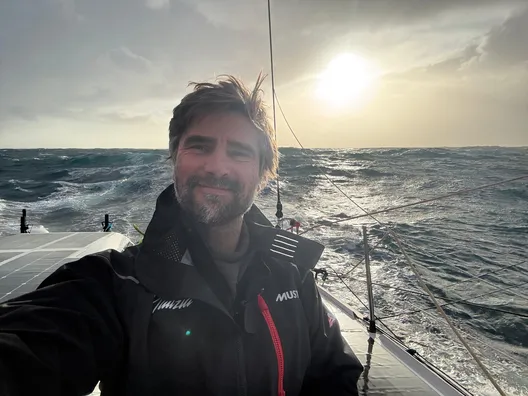 COURSE, 29 JANVIER 2025 : Photo envoyée depuis le bateau Malizia - Seaexplorer lors de la course à la voile du Vendée Globe le 29 janvier 2025. (Photo du skipper Boris Herrmann)