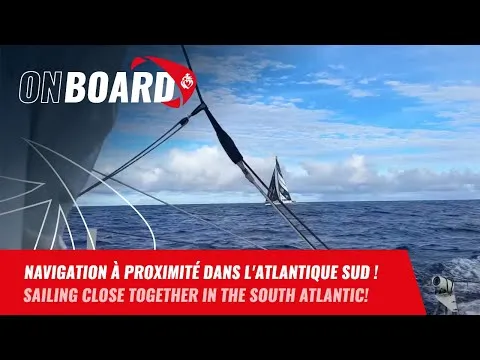 Navigation à proximité dans l'Atlantique Sud ! | Vendée Globe 2024