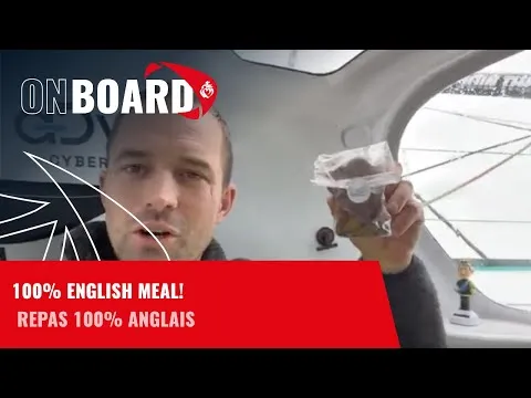 English breakfast for Sam Goodchild | Vendée Globe 2024