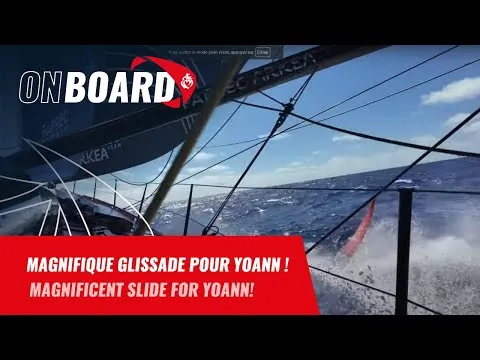 Magnifique glissade ! | Vendée Globe 2024