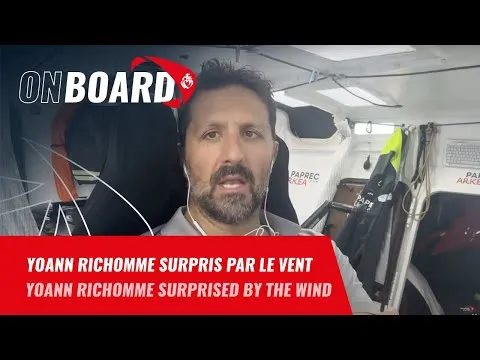 Yoann Richomme surpris par le vent | Vendée Globe 2024