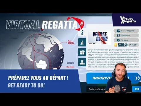 Prise en main de Virtual Regatta | Vendée Globe 2024