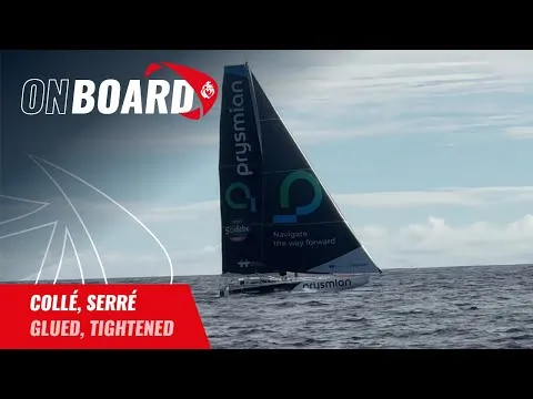 Un vrai coude à coude avec Giancarlo | Vendée Globe 2024