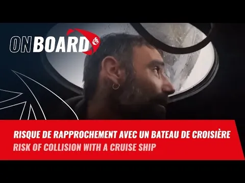 Risque de rapprochement avec un bateau de croisière pour Alan Roura | Vendée Globe 2024