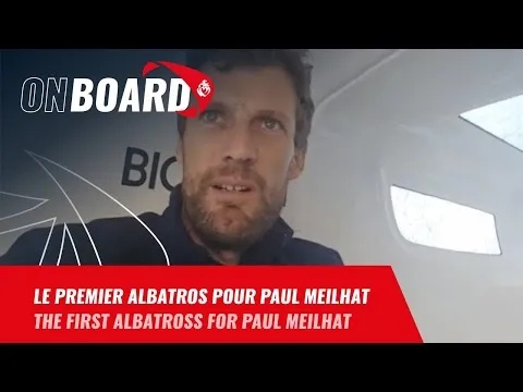 Le premier albatros pour Paul Meilhat | Vendée Globe 2024