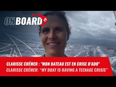 Clarisse Crémer : "Mon bateau est en crise d'ado" | Vendée Globe 2024