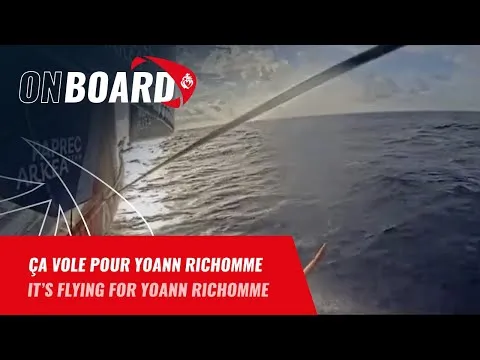 Ça vole pour Yoann Richomme | Vendée Globe 2024