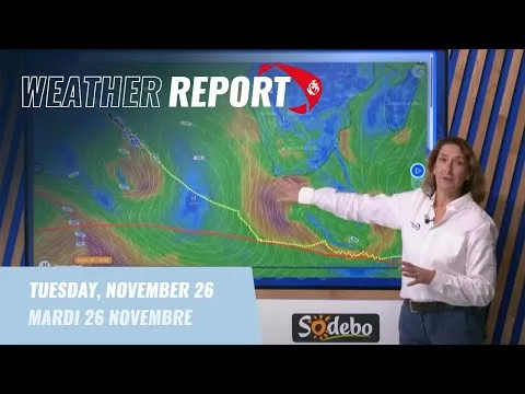 Weather report #16 - November 26 | Vendée Globe 2024