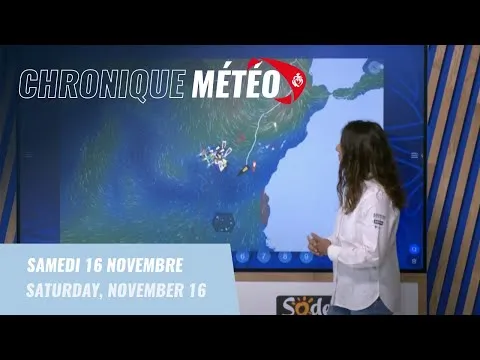 Chronique météo #6 - 16 novembre | Vendée Globe 2024