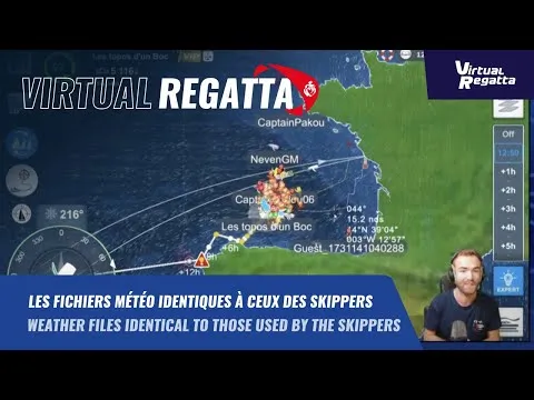 J+1 Des fichiers météo identiques en mer et à terre | Vendée Globe 2024