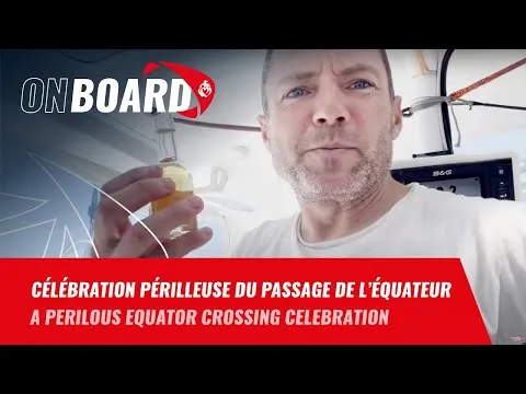 Célébration périlleuse du passage de l'équateur | Vendée Globe 2024