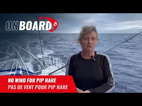 No wind for Pip Hare | Vendée Globe 2024