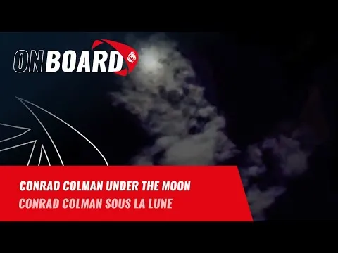 Conrad Colman under the moon | Vendée Globe 2024