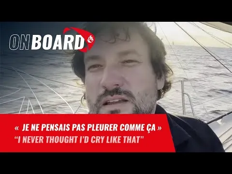 Antoine Cornic : "Je ne pensais pas pleurer comme ça" | Vendée Globe 2024