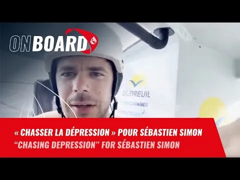 "Chasser la dépression" pour Sébastien Simon | Vendée Globe 2024