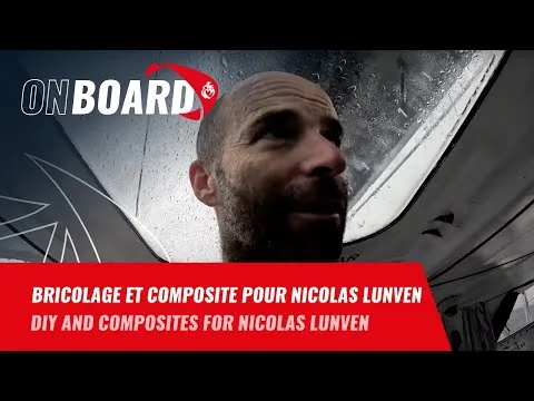 Bricolage et composite pour Nicolas Lunven | Vendée Globe 2024