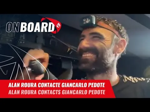 Alan Roura contacte Giancarlo Pedote | Vendée Globe 2024