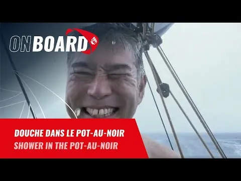 Douche dans le Pot-au-noir pour Kojiro Shiraishi | Vendée Globe 2024