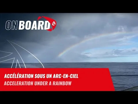 Un arc-en-ciel pour Guirec | Vendée Globe 2024