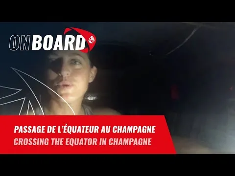 Passage de l'équateur au champagne avec Justine Mettraux | Vendée Globe 2024